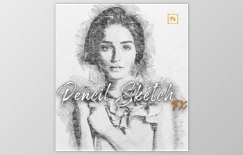 Download <span class='badge badge-warning'>Pencil</span> Sketch Fx – Photoshop Action GraphicRiver-33954226 (ABR, PAT, ATN)