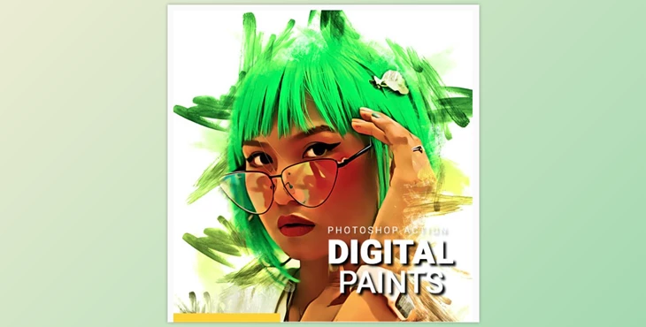Download Digital Paints Photoshop Action – GraphicRiver 33747122 (ABR, PAT, ATN)