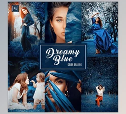 Download Dreamy Blue (Color Grading) – Photoshop Action – GraphicRiver 33645076 (ATN)