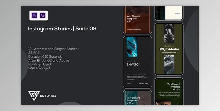 Download Instagram Stories | Minimal Floor | Suite 09 | MOGRT (Videohive 34342894)