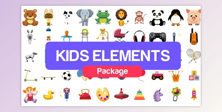 Download Kids Elements Package (Videohive 21108015) - AE Project