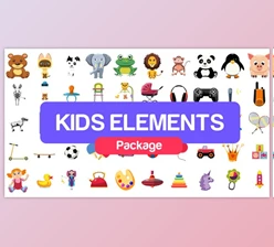 Download Kids Elements Package (Videohive 21108015) - AE Project