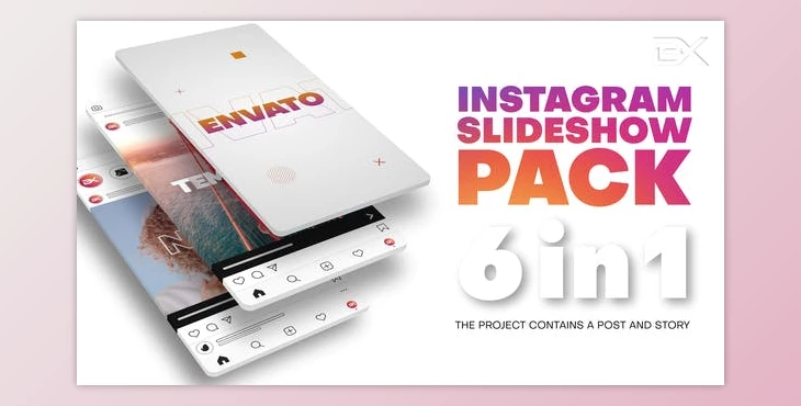 Download Videohive Instagram Slideshow Pack 25981585