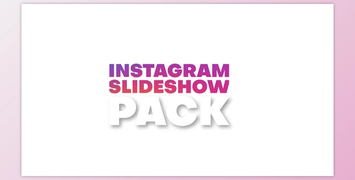 Download Videohive Instagram Slideshow Pack 25981585