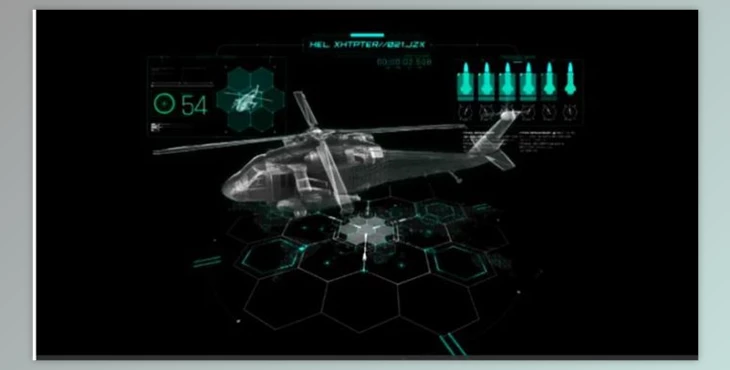 Download HUD UI Military Helicopter (Motionarray 354222) - AE Project