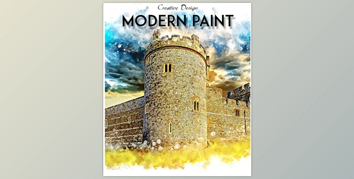 Download Modern Paint Photoshop Action – GraphicRiver 33619864 (ABR, PAT, ATN)