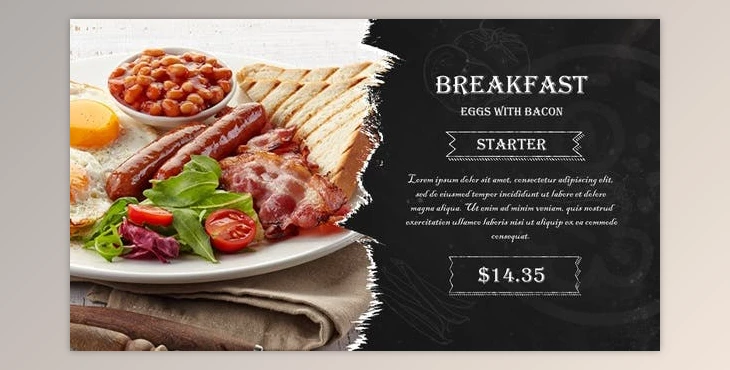 Download Restaurant Dishes Grunge Promo (Videohive 26520521) - AE Project
