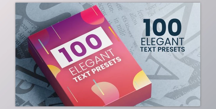 Download Elegant Text Presets (Motionarray 757269)