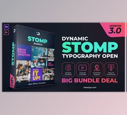 Download VIDEOHIVE DYNAMIC STOMP TYPOGRAPHY OPEN V3