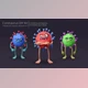 Download Coronavirus Character Animation DIY Kit (Videohive 26534212) - AE Project