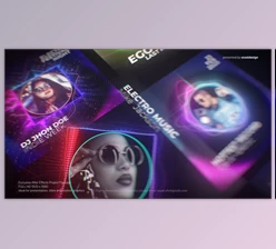 Download DJ Artist Music Visualizer (Videohive 25811995) - AE Project