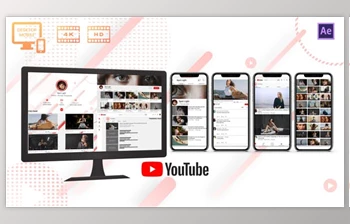Download Videohive Youtube <span class='badge badge-warning'>Opener</span> 33971083 - AE Project