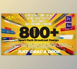 Download Videohive Sport Pack – Broadcast Design MOGRT 32089771