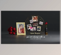 Download Videohive Funeral Flower Card 33916541 - AE Project