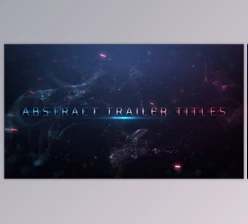 Download Videohive Abstract Trailer Titles 19996419 - AE Project