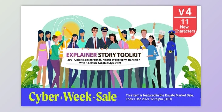 Download Videohive Story Maker Explainer Toolkit v4 25220783 - AE Project