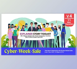 Download  Story Maker Explainer Toolkit v4 (Videohive 25220783) - AE Project
