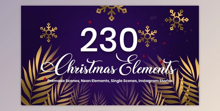 Download Christmas Big Pack (Videohive 34582937) - AE Project