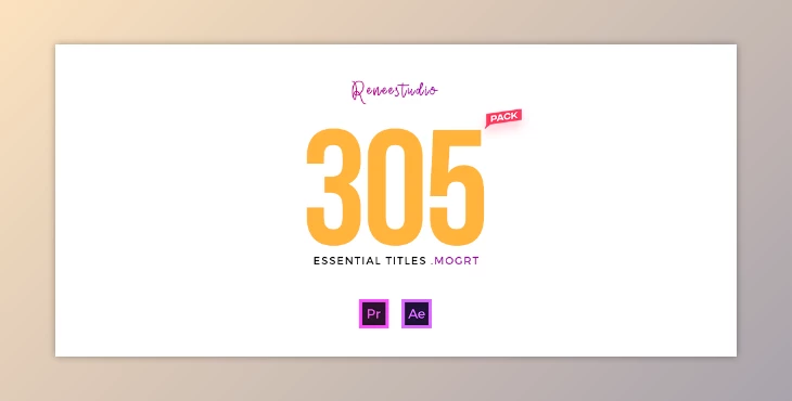 Download 305 Titles Ultimate Pack for Premiere Pro & After Effects (VideoHive 21825597)