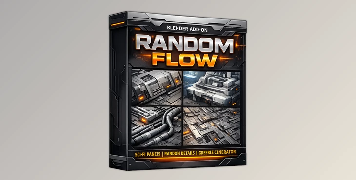 Blender - Download Random Flow v3.9.2 with Presets for Blender