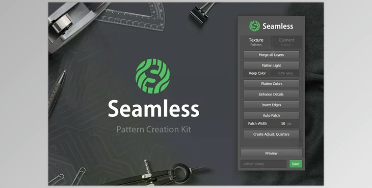 Download Creativemarket – Seamless – Pattern Creation Kit for Photoshop