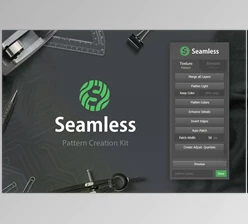 Download Creativemarket – Seamless – Pattern Creation Kit for Photoshop