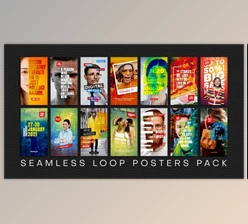 Download Seamless Loop Posters (Videohive 29555824) - AE Project