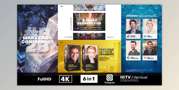 Download Minimal Corporate Event Slideshow (Videohive 26870886) - AE Project