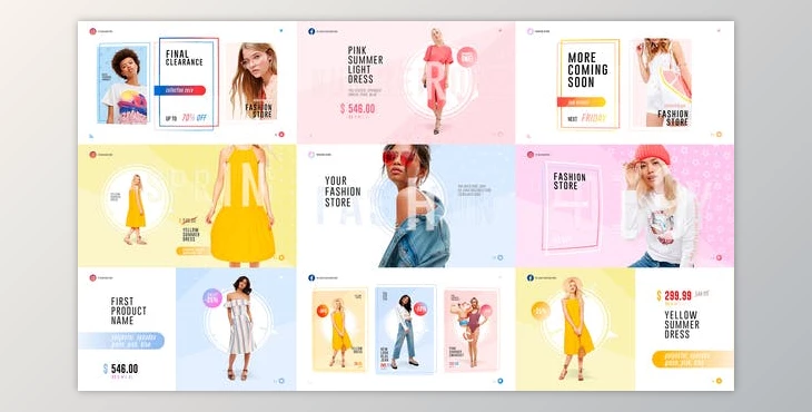 Download Fashion Store Pack (Videohive 22383769) - AE Project