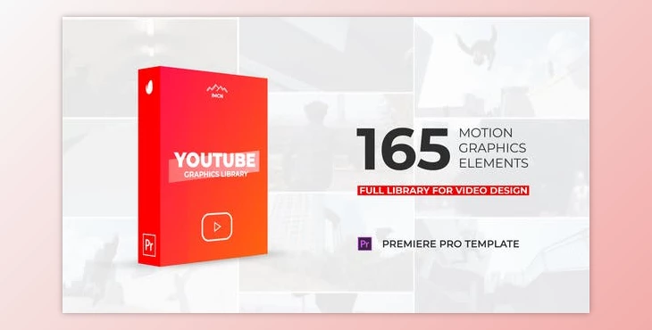Download Youtube Motion Library | Essential Graphics | Mogrt – Videohive 23478049