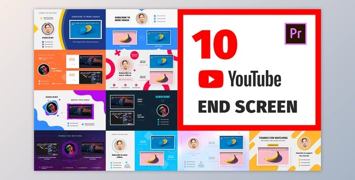 Download YouTube End Screens / Card (Videohive 28147069)