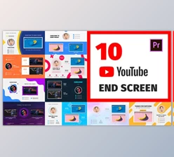 Download YouTube End Screens / Card (Videohive 28147069)