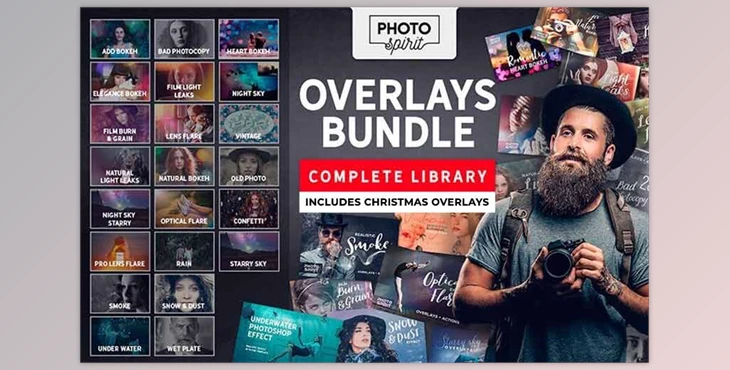 Download InkyDeals – 1000+ Premium HD Overlays and Actions for Photoshop