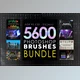 Download CreativeMarket – 5600 Photoshop Brushes Mega Bundle 5825386
