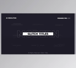 Download Glitch Titles | Premiere Pro (Videohive 34064910)