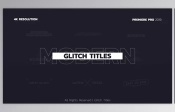 Download <span class='badge badge-warning'>Glitch</span> Titles | Premiere Pro (Videohive 34064910)