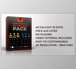 Download Callout Pack / 4K (Videohive 34059539) - AE Project