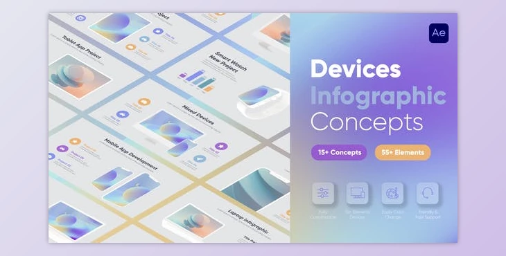 Download Device Infographics (Videohive 33969345) - AE Project