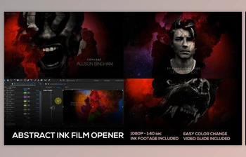Download Abstract Ink <span class='badge badge-warning'>Film</span> Opener (Videohive 23202914) - AE Project