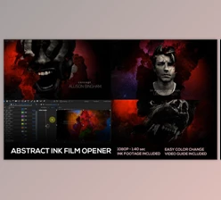 Download Abstract Ink Film Opener (Videohive 23202914) - AE Project