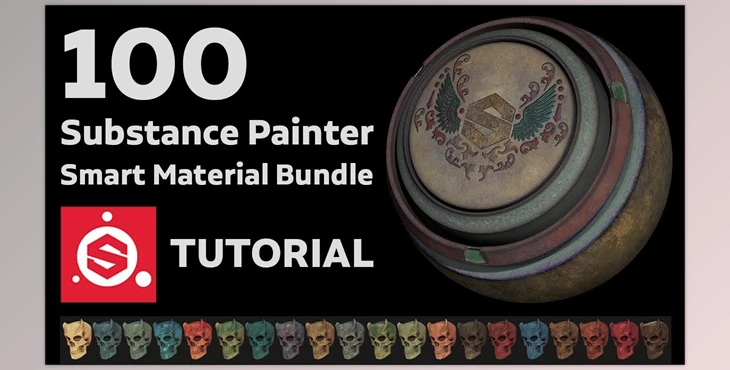 Download Artstation – 100 Smart Material Bundle