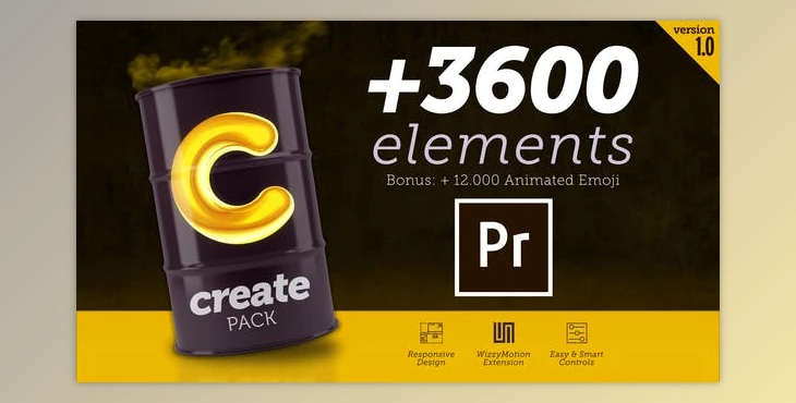 Download Create Pack for Premiere (Videohive 28172328)