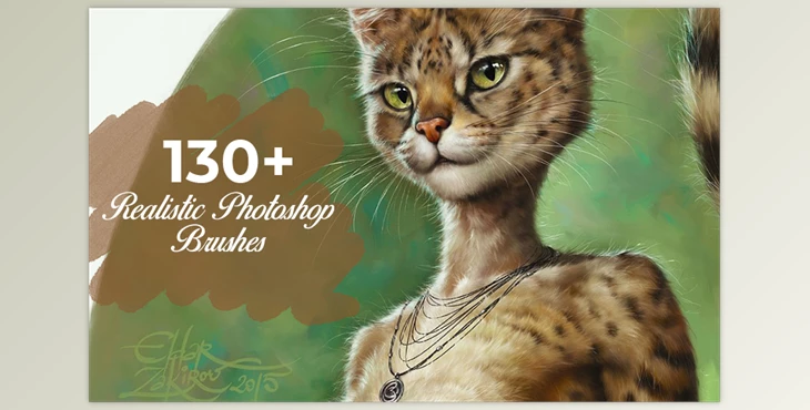 Download Inkydeals – 130+ Realistic Photoshop Brushes