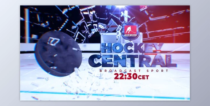 Download Hockey Central Show Intro (Videohive 23271052) - AE Project