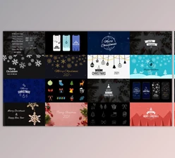 Download Christmas Pack – Titles, Backgrounds & Elements (Videohive 23020608) - AE Project