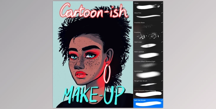 Download Gumrod – Cartoon-ish Make Up Brush Set