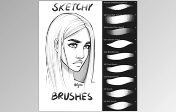 Download Gumrod – Sketchy <span class='badge badge-warning'>Procreate</span> <span class='badge badge-warning'>Brush</span> Set
