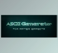Download Aescripts ASCII Generator v1.3 (WIN+MAC)