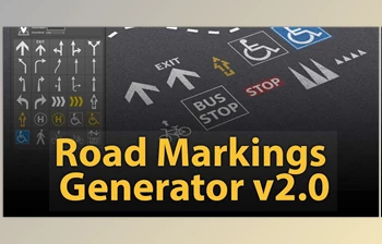 Download Gumroad – Road Markings Generator 2.0 for <span class='badge badge-warning'>3ds</span> <span class='badge badge-warning'>Max</span>