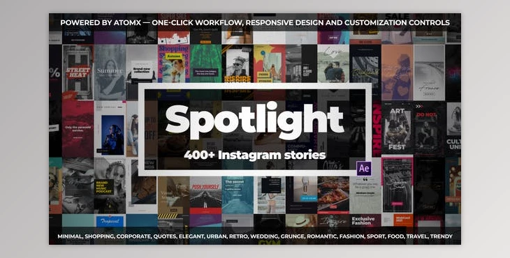 Download Videohive - Instagram Stories - 33921479 - Project & Script for After Effects